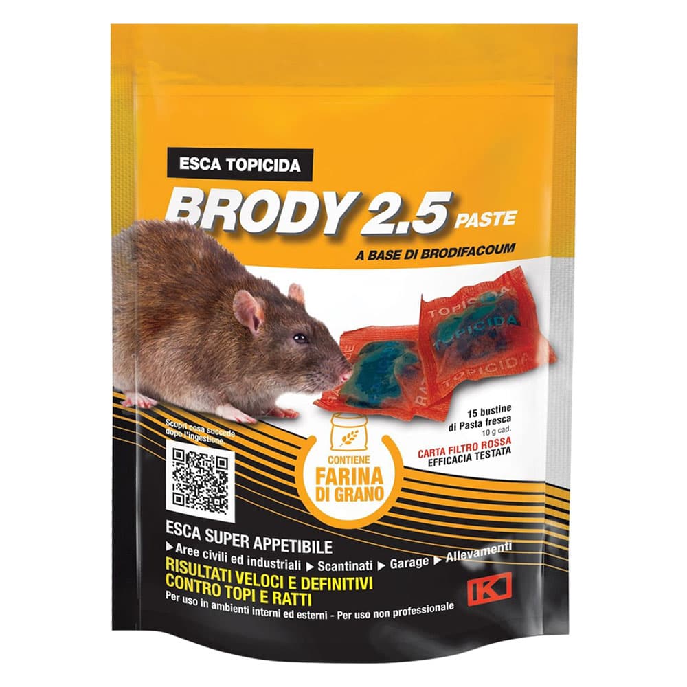 ESCA TOPICIDA FRESCA gr. 150 - rossa (6 PZ)