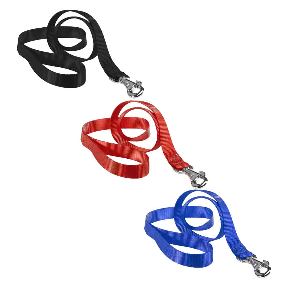 GUINZAGLIO PER CANE 'CLUB G' cm 120  x mm 20 - rosso (2 PZ)