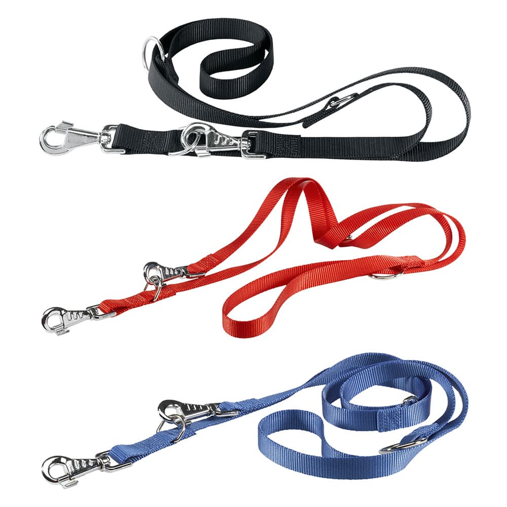 GUINZAGLIO ADDESTRAMENTO PER CANE 'CLUB GA' cm 200  x mm 20 - blu (2 PZ)