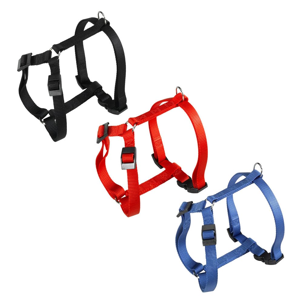 PETTORALE PER CANE 'CHAMPION P' cm 37/57 x 44/72 (medium) - nero (2 PZ)