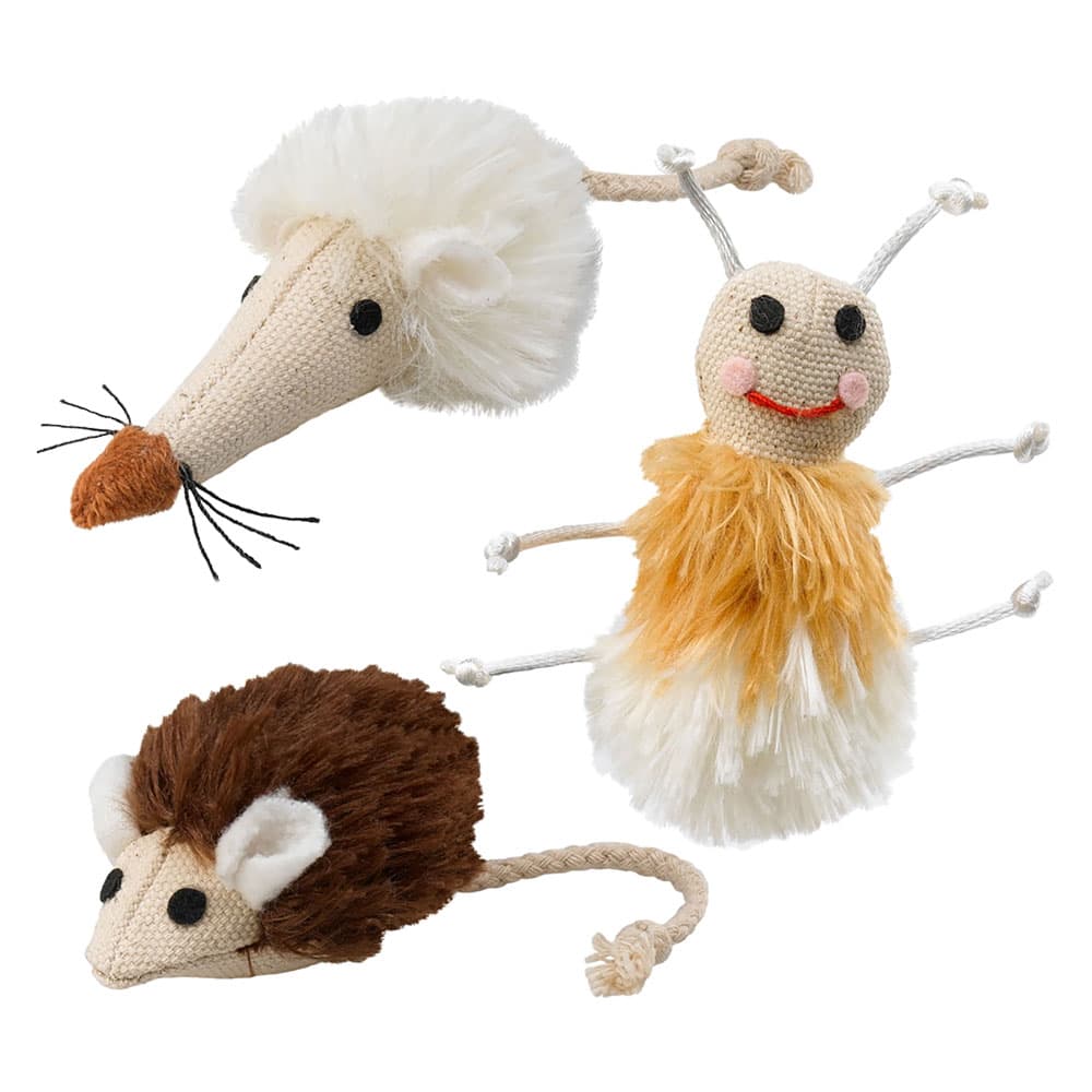 GIOCO IN PELUCHE varie fantasie (3 PZ)