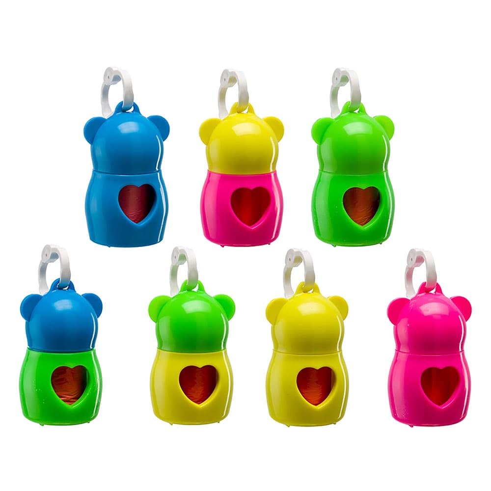 CONTENITORE SACCHETTI RACCOLTA FECI ANIMALI 'DUDU' cm 5,5 x h.9 (5 PZ)