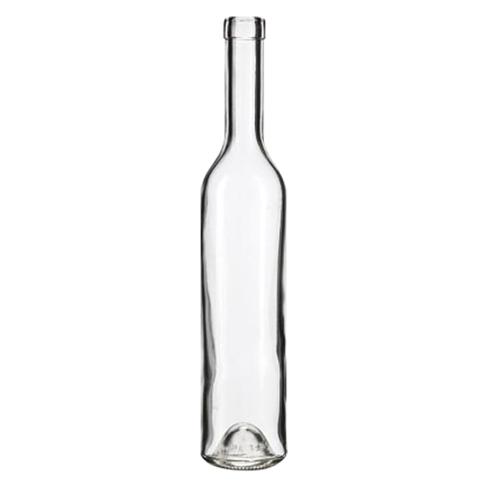 BOTTIGLIA IN VETRO PER DISTILLATI 'BORDOLESE' 500 ml - colore bianco (24 PZ)