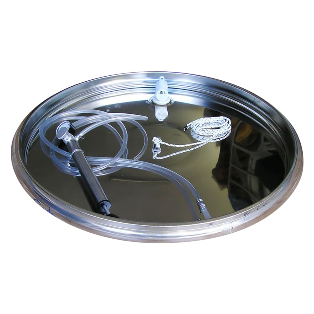 GALLEGGIANTE A CAMERA D'ARIA CON POMPA lt 200 - Ø 540 mm