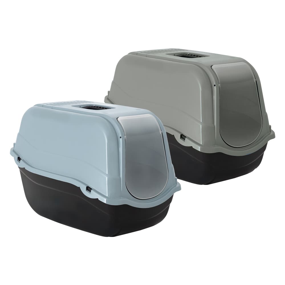 TOILETTE PER GATTI 'ROMEO ECO' col. green - cm 57 x 39 x h. 41