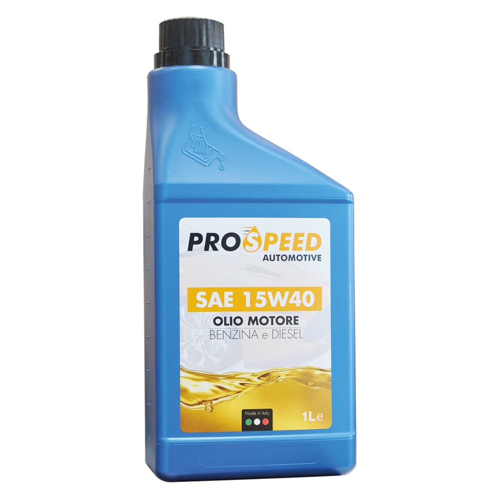 OLIO MOTORE PER AUTOVETTURE SAE 15W40 - lt. 1 (12 PZ)