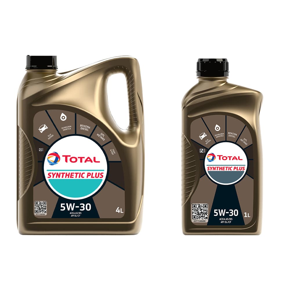 OLIO MOTORE PER AUTOVETTURE 'SYNTHETIC PLUS' 5W30 - lt. 1 (12 PZ)