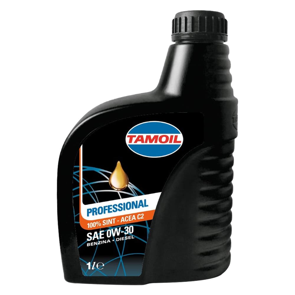OLIO MOTORE PER BENZINA DIESEL 0W30 - 100% sint. ACEA C2 lt. 1 (12 BL)
