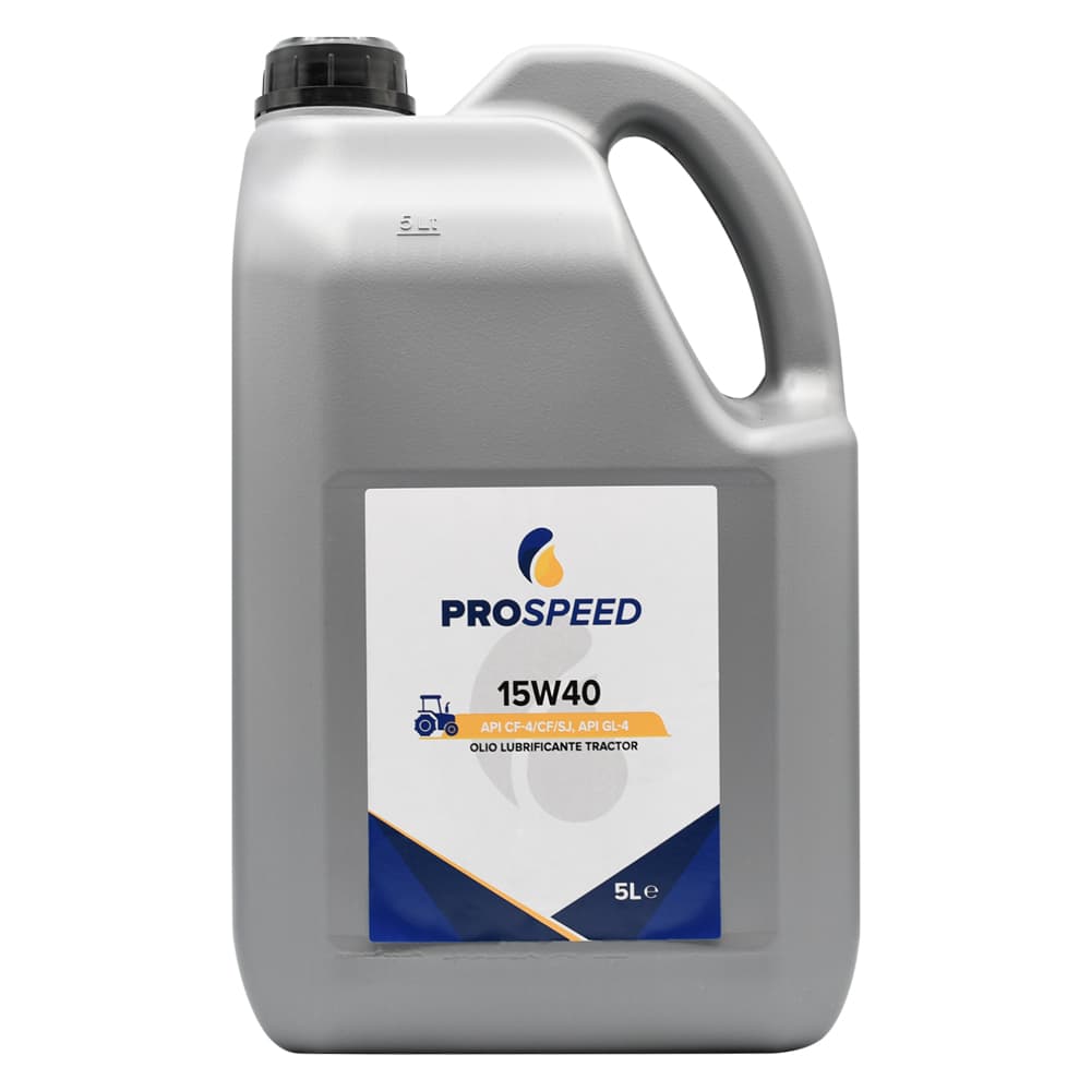 OLIO LUBRIFICANTE PER MACCHINE AGRICOLE 'TRACTOR' 15W40 - tipo STOU (4 PZ)