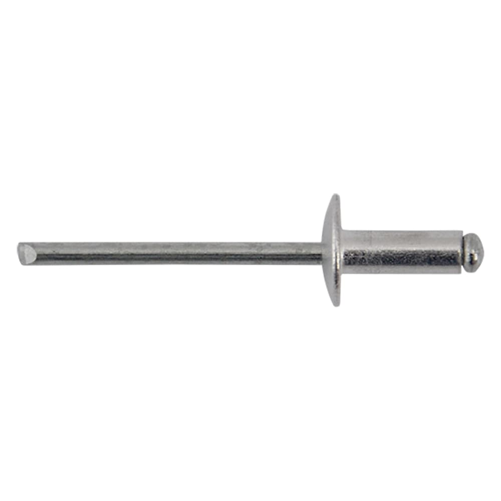 RIVETTO A STRAPPO IN ALLUMINIO 4,0 x 13 - Ø testa 10 cf. 50 pz