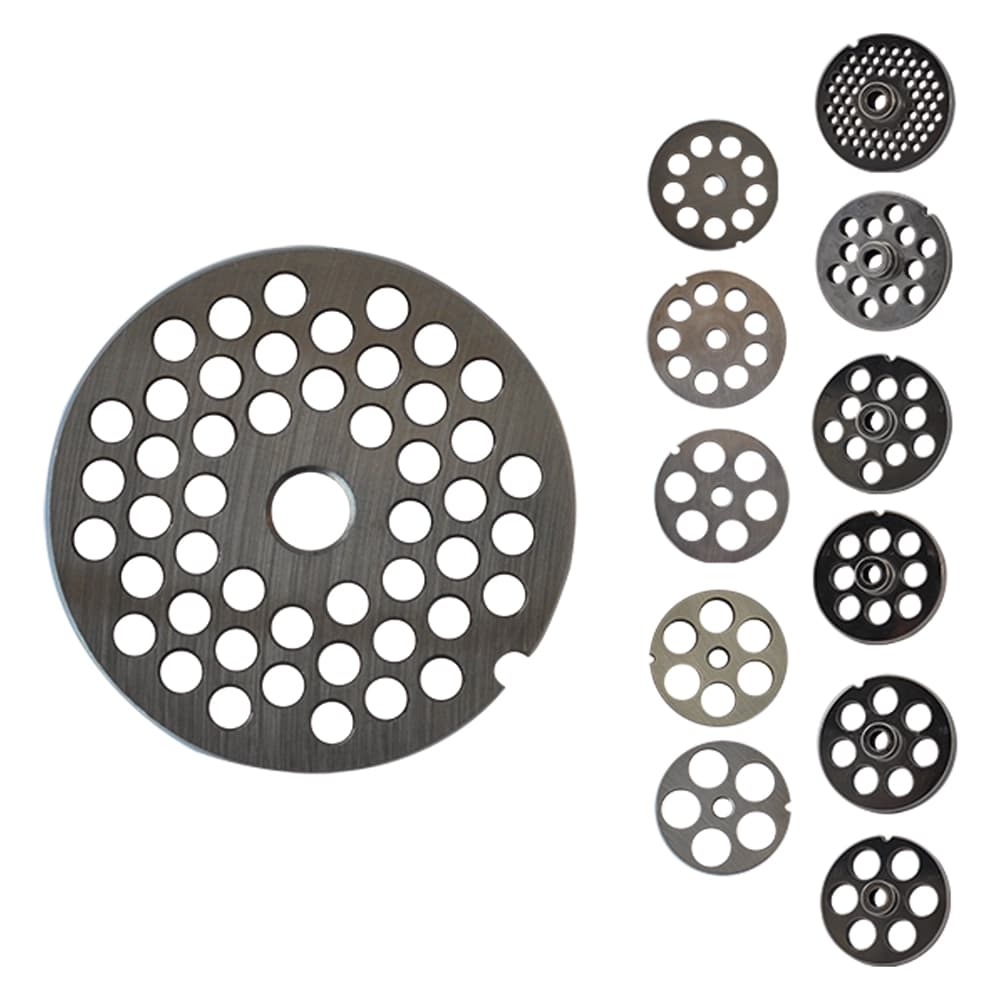 PIASTRA PER TRITACARNE Per n.22 - 6 fori da 20 mm.