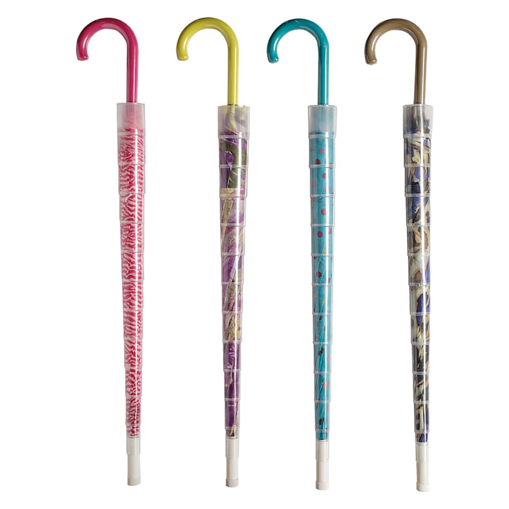 OMBRELLO SALVAGOCCIA 'TRURO' fantasie assortite - Ø 102 cm (12 PZ)