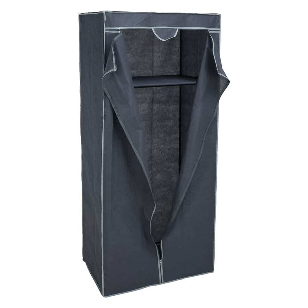 GUARDAROBA PIEGHEVOLE cm 100 x 46 x h.174 (l x p x h) + 5 ripiani