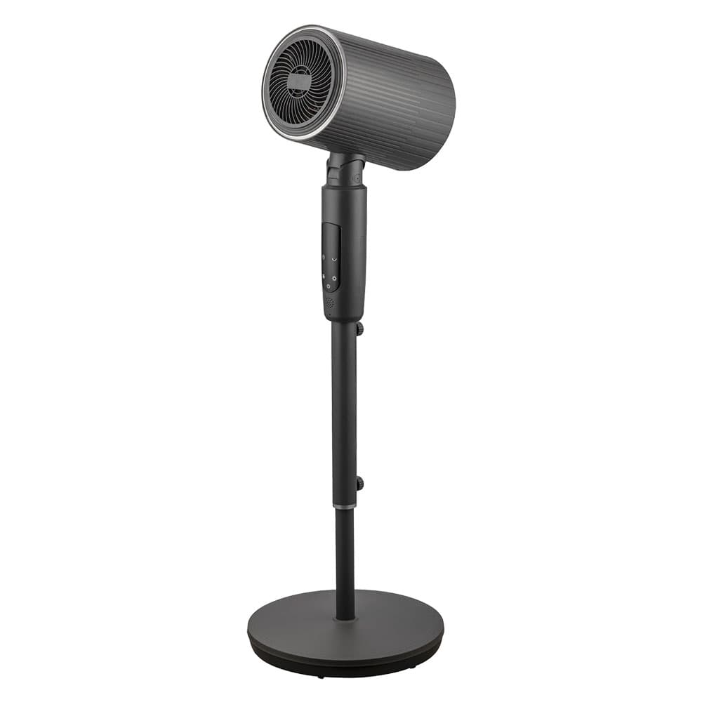 VENTILATORE RISCALDATORE A PIANTANA 2 IN 1 altezza 88 > 108 cm