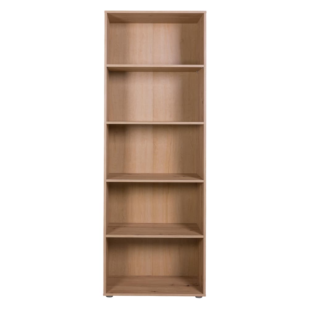 LIBRERIA LINEA 'ESPRESSO' 5 ripiani - cm.35,3x68xh.200 rovere artisan