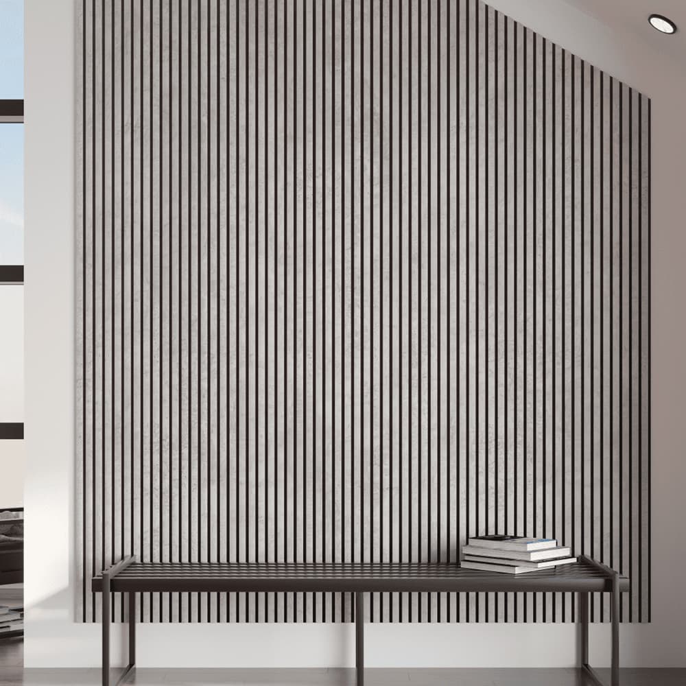 PANNELLO A DOGHE 'BELLA AIR' colore noce scuro (4 PZ)