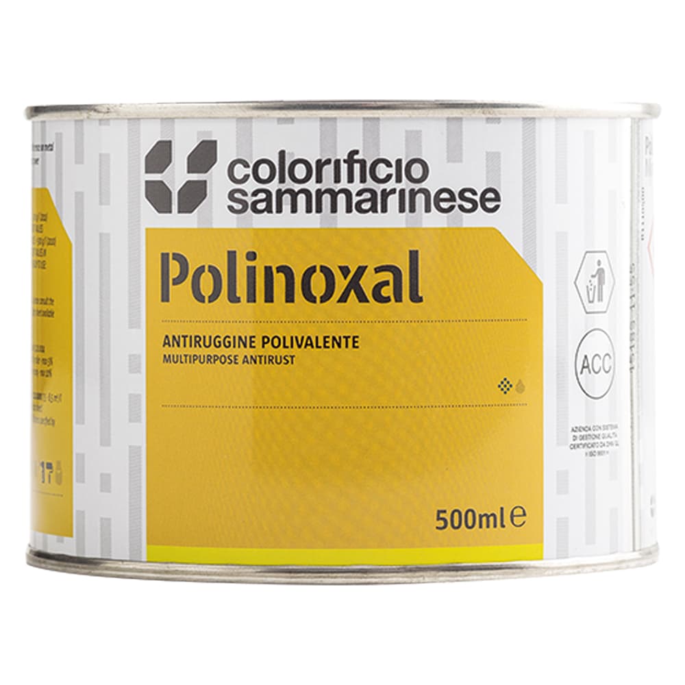 ANTIRUGGINE SINTETICA 'FINA' Lt. 0,25 Grigia (12 PZ)