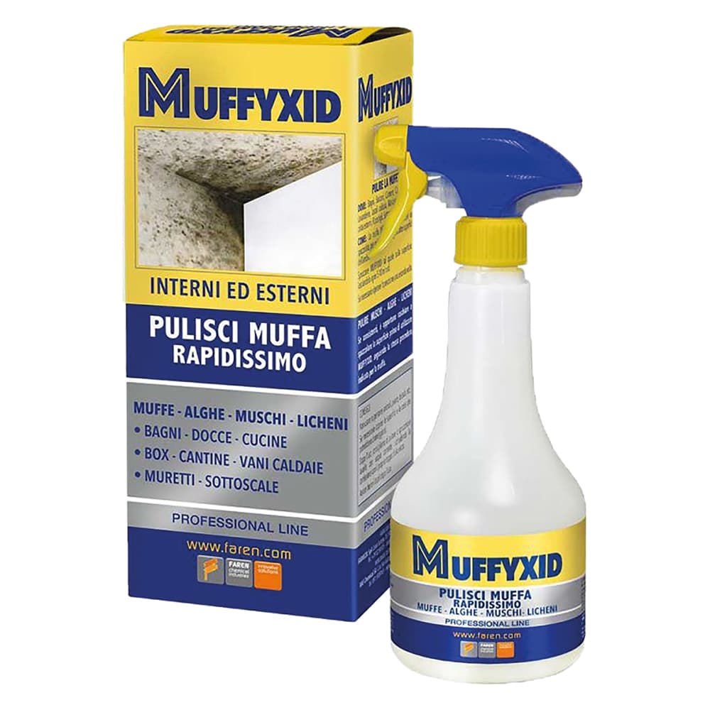 ANTIMUFFA SPRAY 'MUFFYXID' Lt. 0,5 (12 PZ)