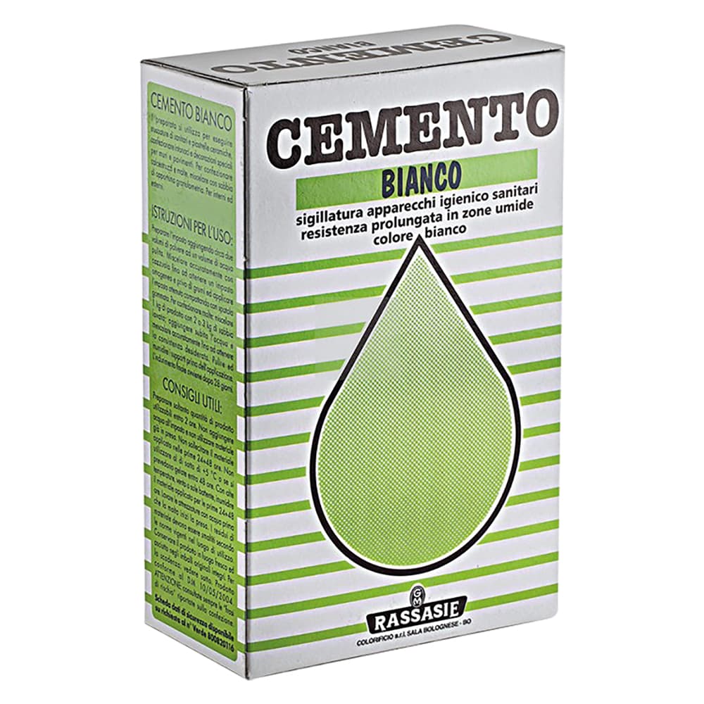 CEMENTO BIANCO IN POLVERE Kg. 5 - busta (4 PZ)
