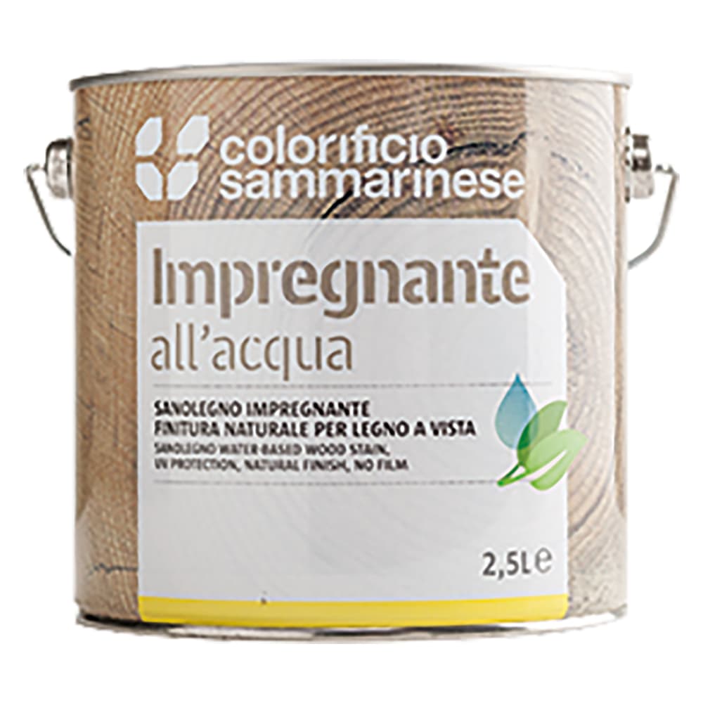 IMPREGNANTE 'SANOLEGNO' Lt. 0,750 Bianco (6 PZ)