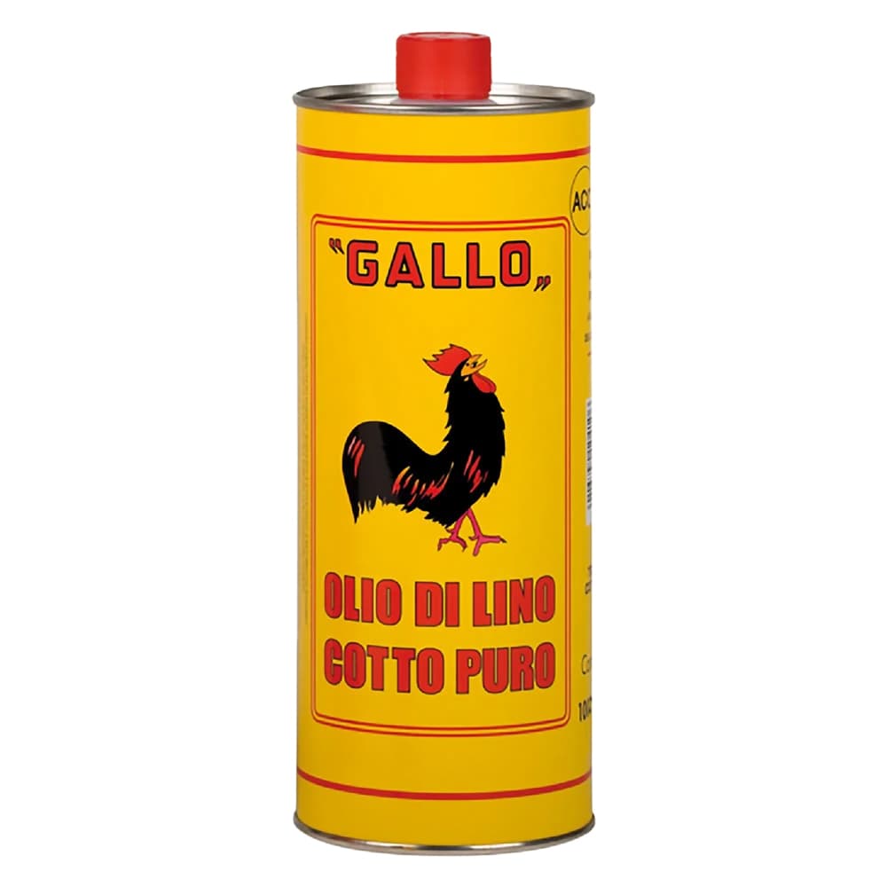 OLIO DI LINO COTTO PURO lt 1 gallo (20 PZ)