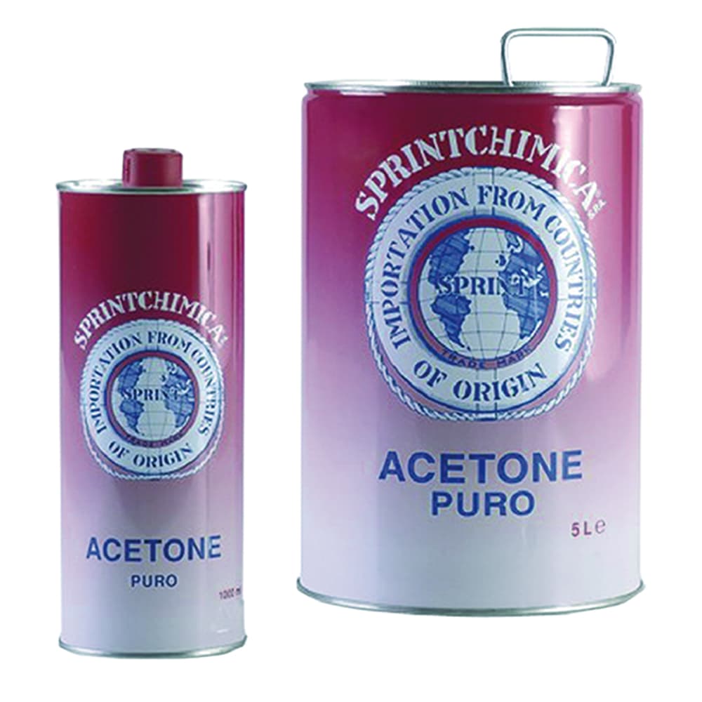ACETONE PURO Lt. 5 (4 PZ)
