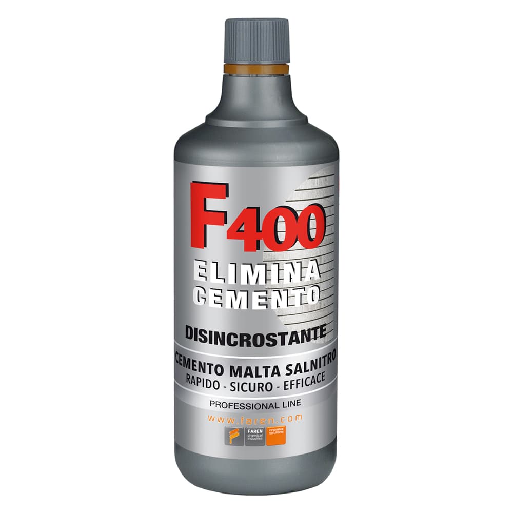 ACIDO DISINCROSTANTE PER CEMENTO 'F400' lt 1 (12 PZ)