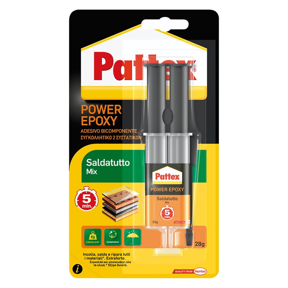 PATTEX POWER SALDATUTTO MIX gr. 28 (6 PZ)