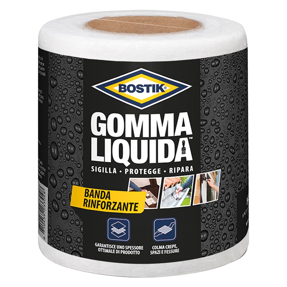 GOMMA LIQUIDA BANDA RINFORZANTE cm 10 x 10 mt (6 PZ)