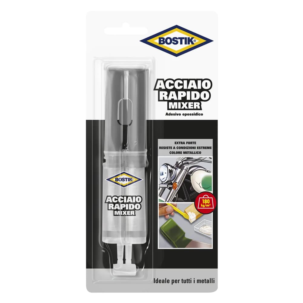 ADESIVO 'ACCIAIO RAPIDO MIXER' ml. 24 (12 BL)