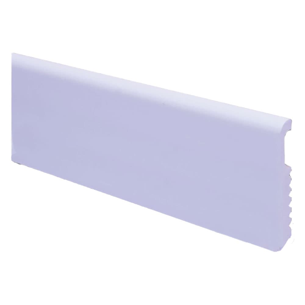 BATTISCOPA POLISTIRENE LISCIO noce chiaro (10 PZ)