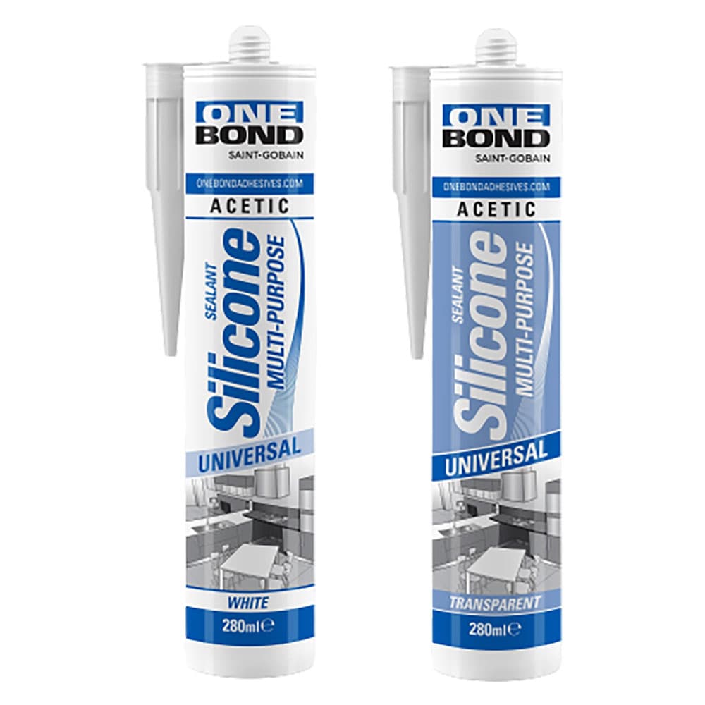 SILICONE ACETICO MULTIUSO trasparente ml 280 (12 PZ)