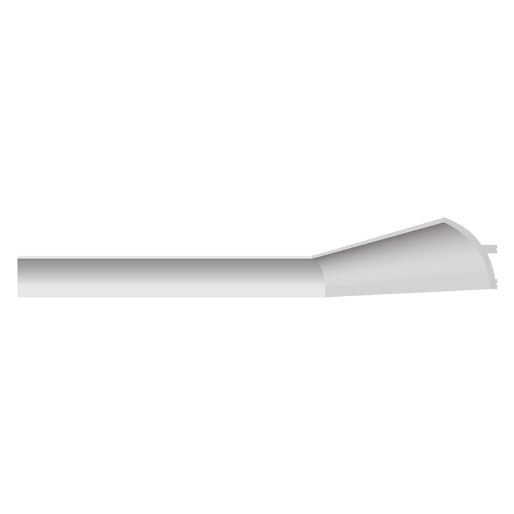 CORNICE DECORATIVA PER SOFFITTO SERIE 'LUXSTYL' mod. 'L7556' - mm. 56 x 75 x 2 mt (12 PZ)