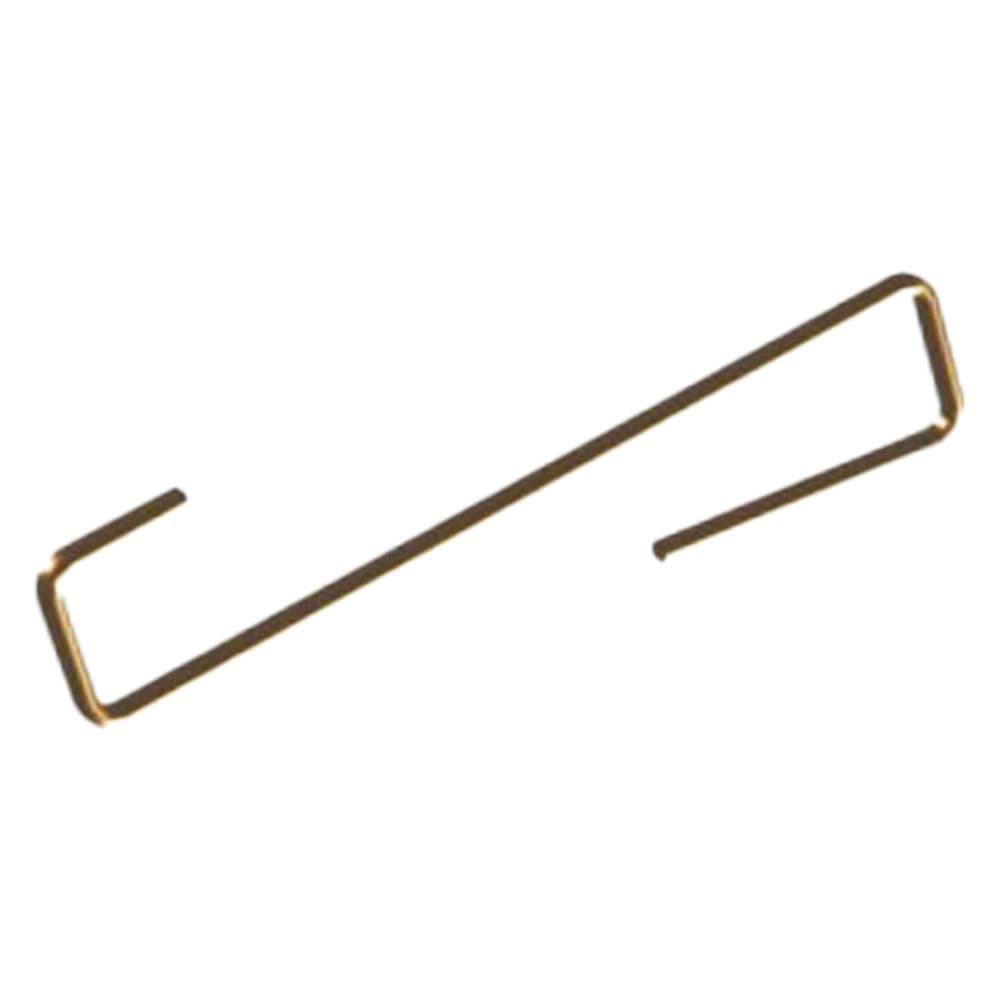 GANCIO FERMACOPPO AD 'S' lunghezza 90 mm (100 PZ)