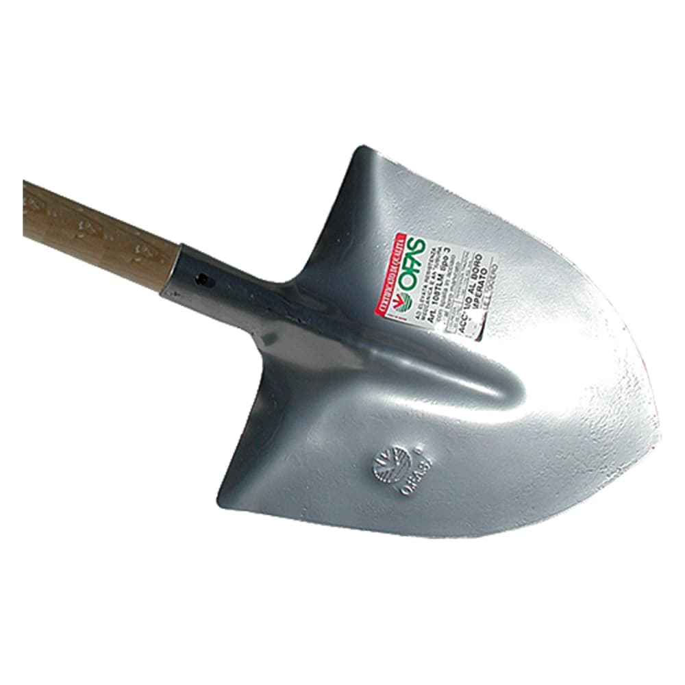 BADILE A PUNTA 'PROFESSIONAL' con manico - n.00 con spalla (6 PZ)