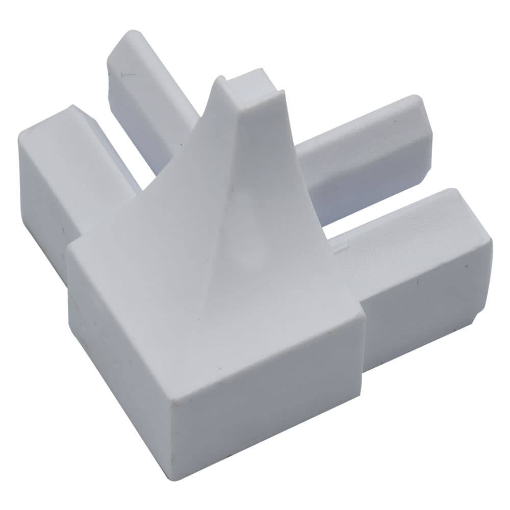 RACCORDO ESTERNO PROFILO SGUSCIO h. 8 mm (20 PZ)