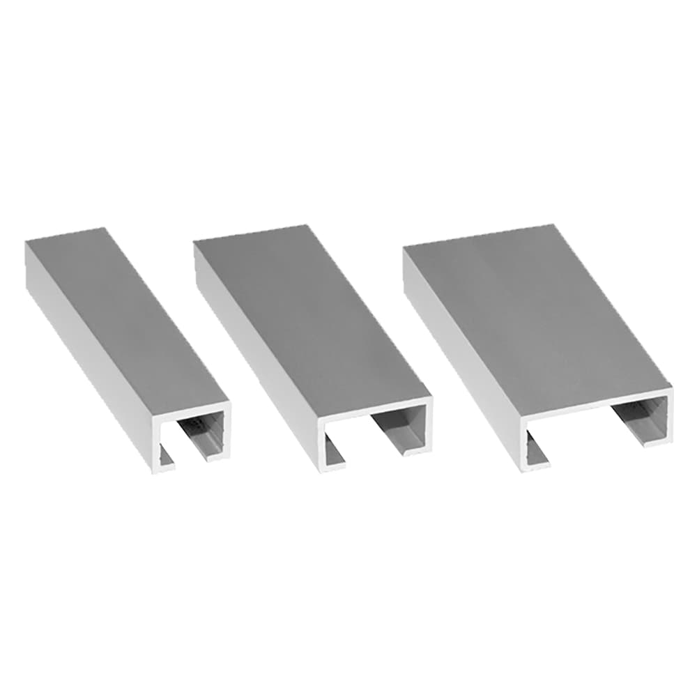 LISTELLO DI RIFINITURA PIATTO mm 10 x 8 - finitura lucida (5 PZ)