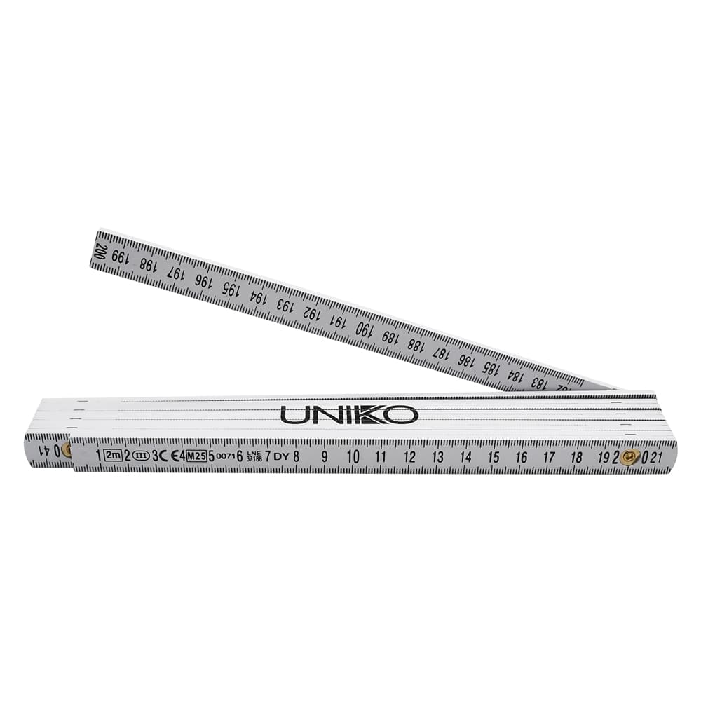 DOPPIO METRO 'UNIKO' mt.2 - pieghevole in plastica (10 PZ)