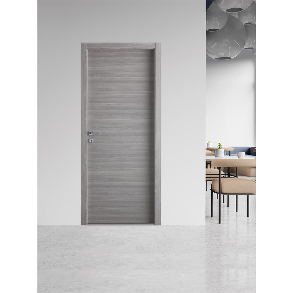 PORTA BATTENTE 'GINEVRA' cm 60 x 210 (68 x 214) - col. micro grigio
