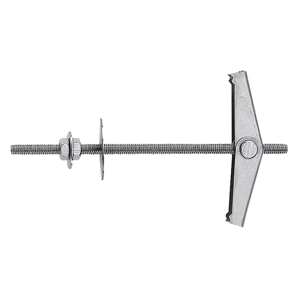 ANCORA A SOFFITTO ACCIAIO CON BARRA E DOPPIO DADO KDD4  M4 x  95 mm (50 PZ)