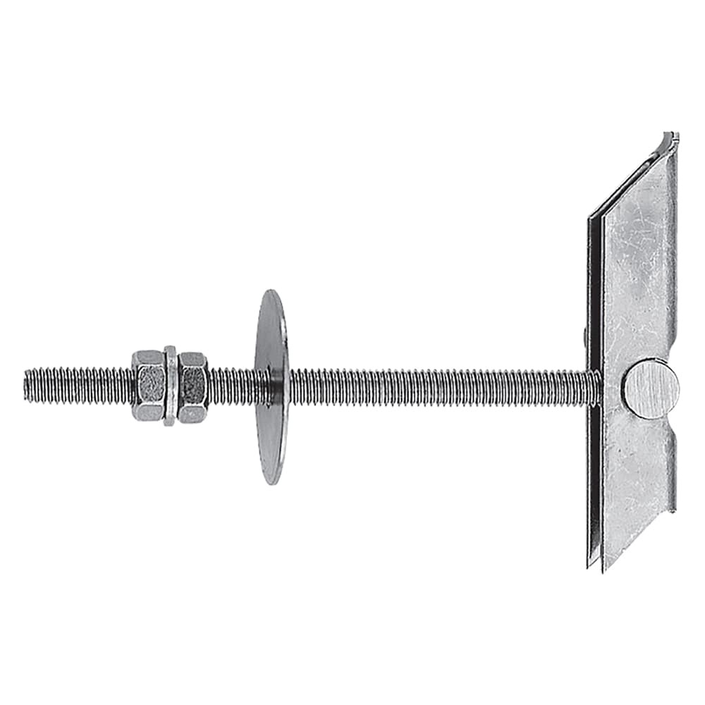 ANCORA A SOFFITTO ACCIAIO CON BARRA E DOPPIO DADO KD 8  M8 x 100 mm (20 PZ)