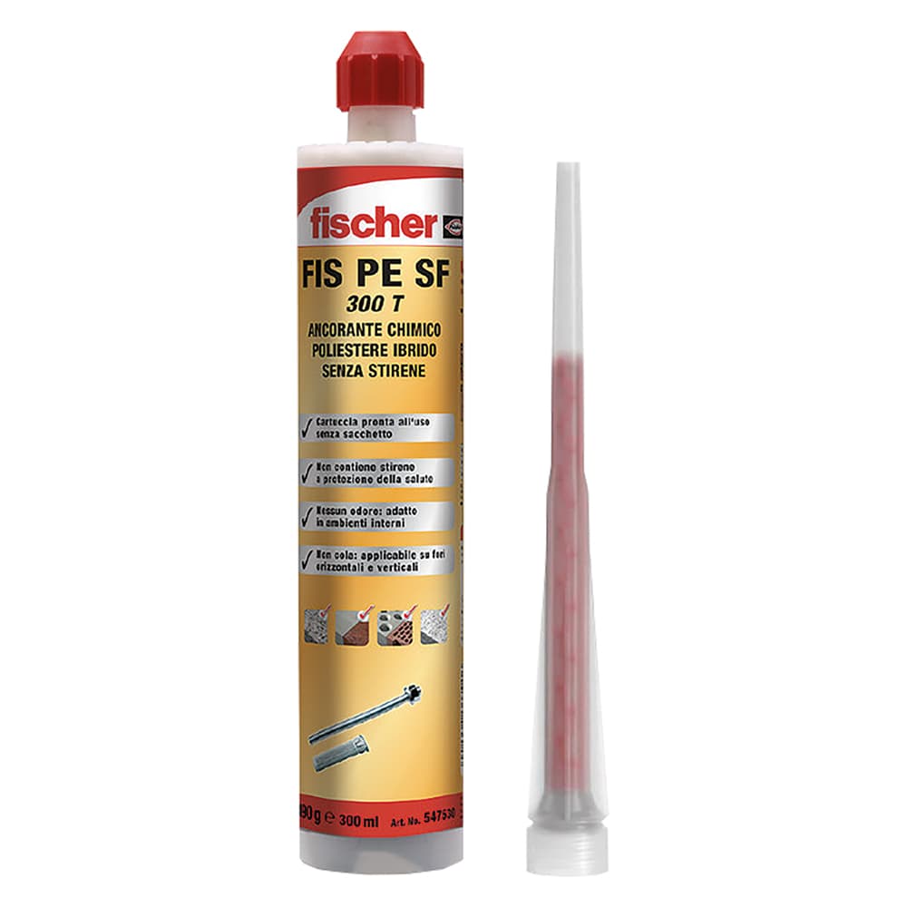 ANCORANTE CHIMICO 'FIS P PLUS 300T' ml 300 (12 PZ)
