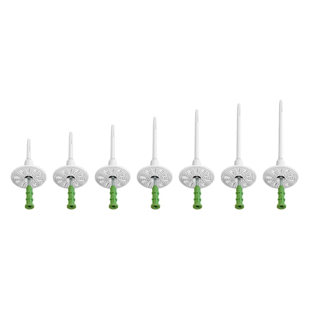 TASSELLO PANNELLI ISOLANTI CON CHIODO ACCIAIO lunghezza mm 155 - chiodo Ø mm 4,4 (200 PZ)