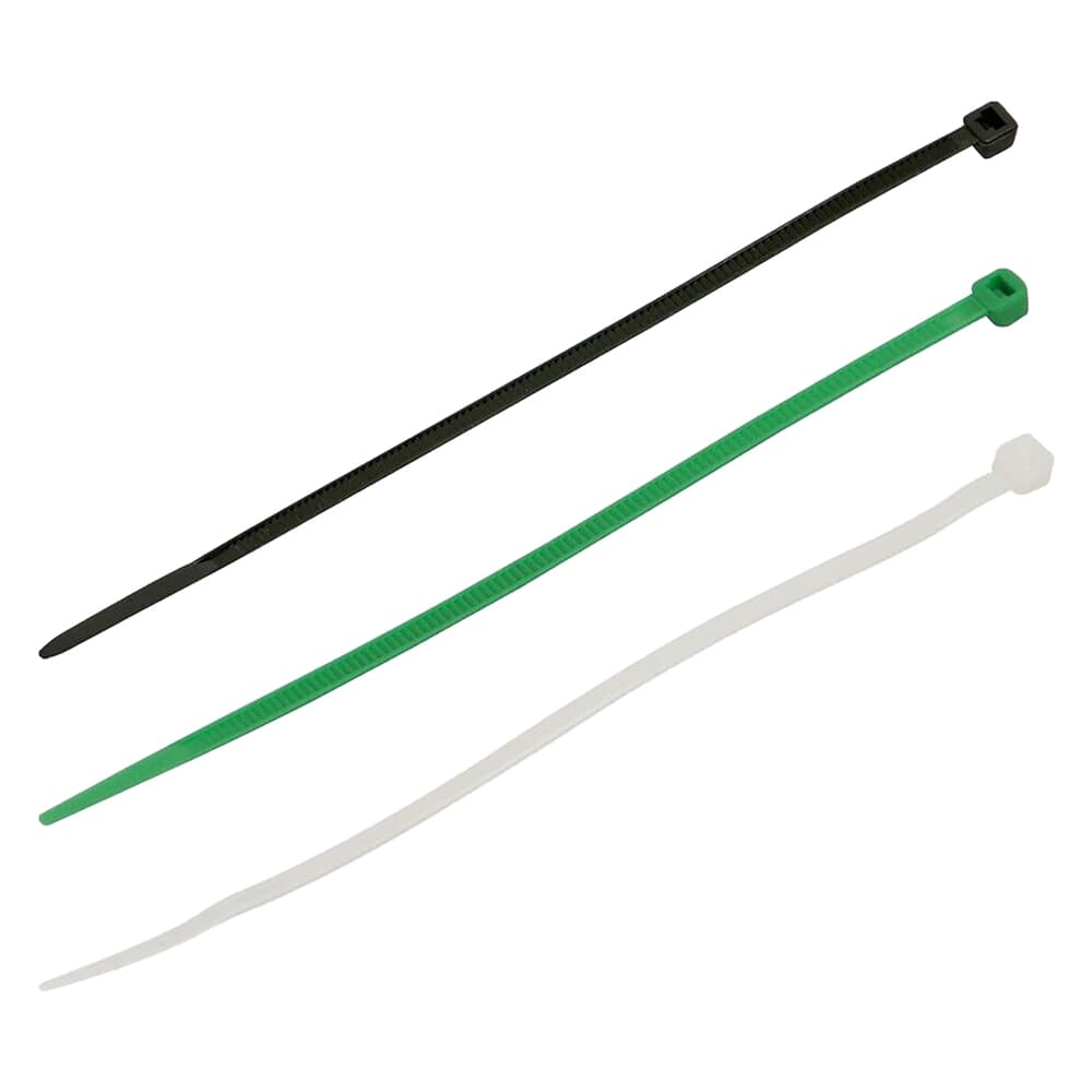 FASCETTA A STRAPPO PER CABLAGGIO mm 2,5 x 100 - bianco