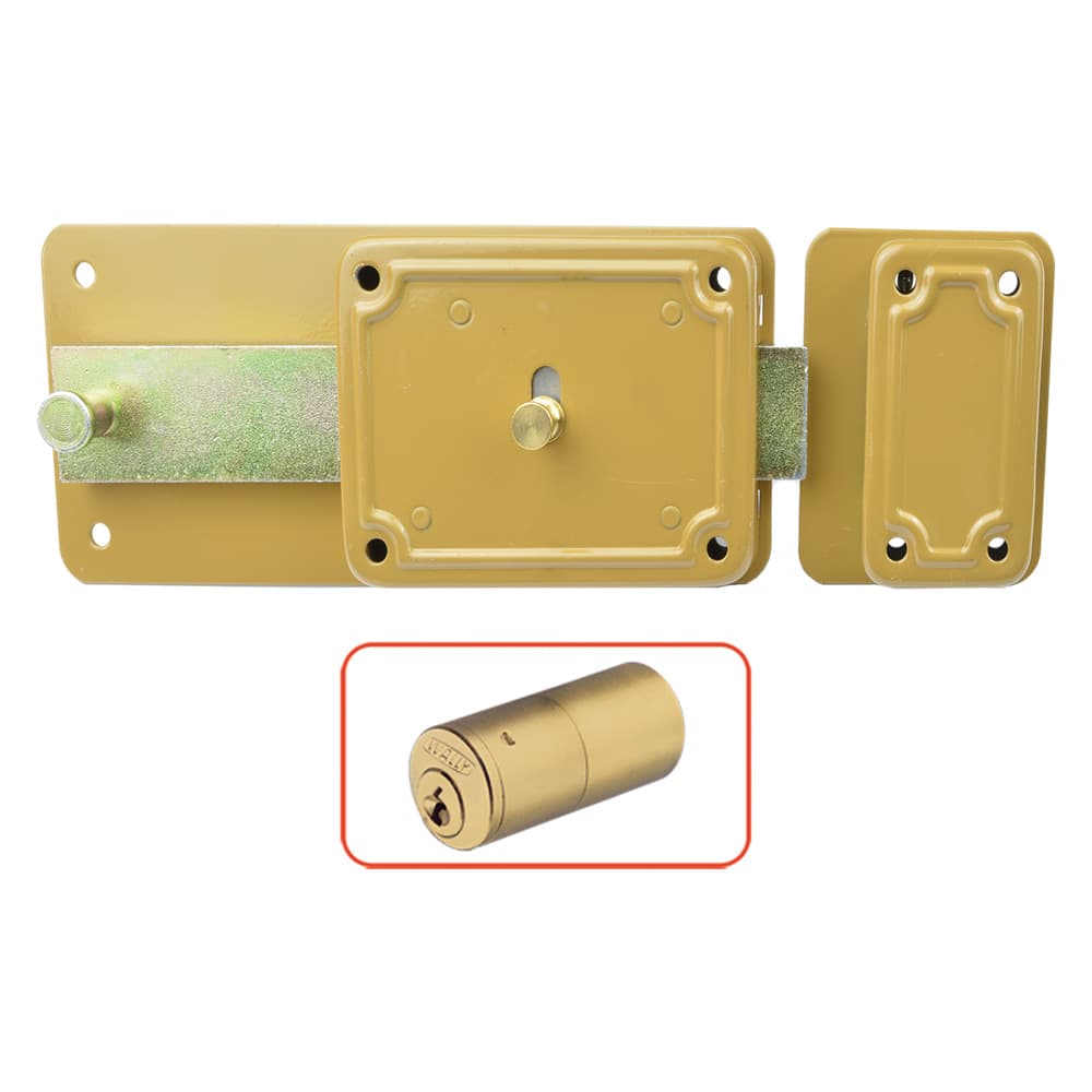 SERRATURA FERROGLIETTO 'P-CF' P60 - 6 mand.E70 Dx solo catenaccio (2 PZ)