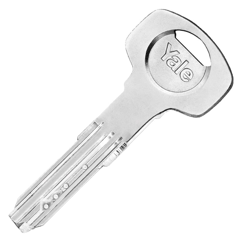 CHIAVE OTTONE NICHELATO 6 perni (5 PZ)