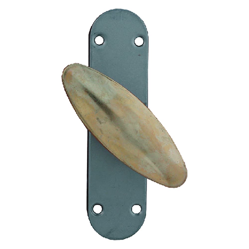 CREMONESE PER INFISSI METALLICI impugnatura in ferro ottonato (10 PZ)