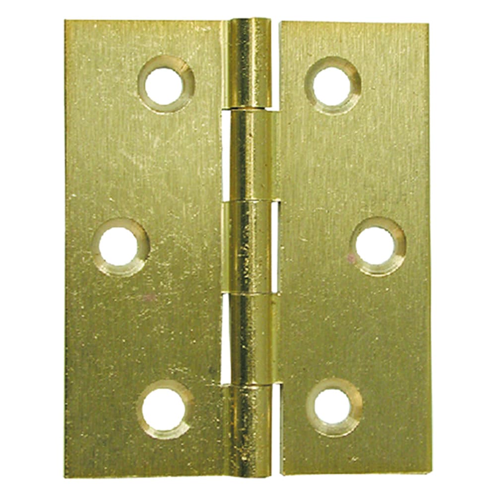 CERNIERA FRESATA PIANA HxL mm 30x25 - bronzata (24 PZ)