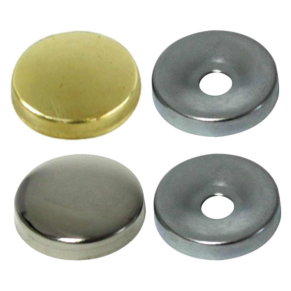 BORCHIA COPRIVITE CONICA mm 18 ottone nichelato (200 PZ)
