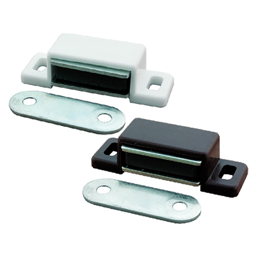 CHIUSURA MAGNETICA mm 15 x  48 bianco (100 PZ)
